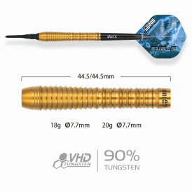 one80 Steel Dart Sbite-S B1 VHD 90% Tungsten Steeltip Dart Steeldart 24 g