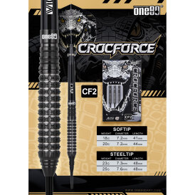 one80 Soft Dart Crocforce CF2 VHD 90% Tungsten Softtip Dart Softdart 18 g