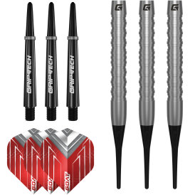 Goat Dart Soft Darts Podium Silber 80% Tungsten Softtip Darts Softdart 18 g