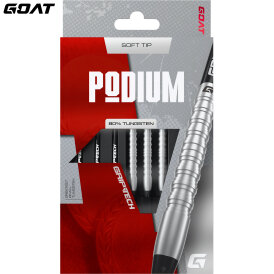 Goat Dart Soft Darts Podium Silber 80% Tungsten Softtip Darts Softdart 18 g