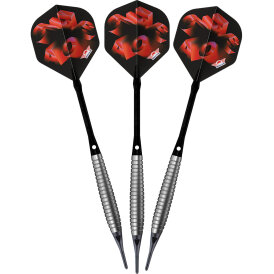 BULLS NL Soft Darts Chaos Red 90% Tungsten Softtip Darts Softdart 18 g