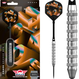 BULLS NL Steel Darts Chaos Orange 90% Tungsten Steeltip...