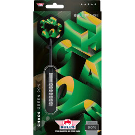 BULLS NL Steel Darts Chaos Green 90% Tungsten Steeltip Darts Steeldart