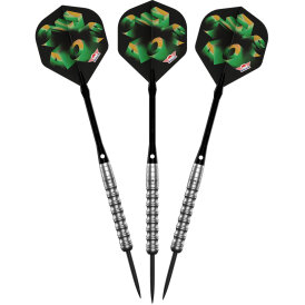 BULLS NL Steel Darts Chaos Green 90% Tungsten Steeltip Darts Steeldart 20 g
