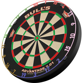 BULL´S NL Metal Colorful Matt Number Ring Set Numern Ring Zahlenring Ersatz-Nummernring 5 Stück