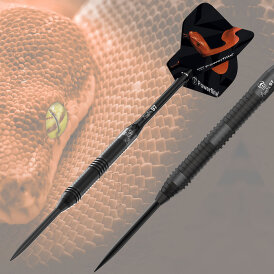 "Leicht bespielt" - BULL´S Steel Darts Mamba 97 M5 97% Tungsten Steel Dart Steeldart Steeltip 24 g