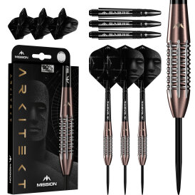 Mission Darts Steel Darts Arkitekt 90% Tungsten Steeltip...