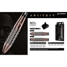 Mission Darts Solo Dartflights Arkitekt Std. Nr.2 Dart Flights