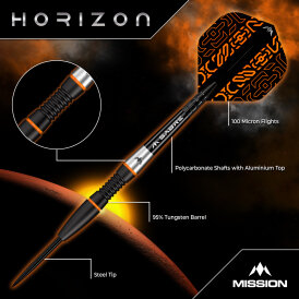 Mission Darts Steel Darts Horizon 95% Tungsten Steeltip Darts Steeldart