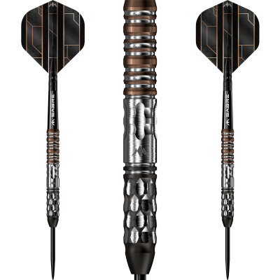 Mission Darts Steel Darts Tycho 95% Tungsten Steeltip Darts Steeldart 22 g