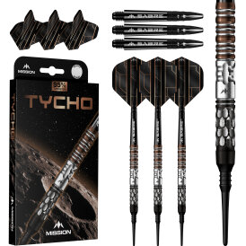 Mission Darts Soft Darts Tycho 95% Tungsten Softtip Darts...