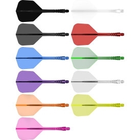 Mission Force 90 Vortex Moulded Flight & Shaft System verschiedene Farben, Längen, Flightformen Shapes