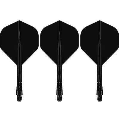 Mission Force 90 Vortex Moulded Flight & Shaft System IM Intermediate Schwarz Nr.2