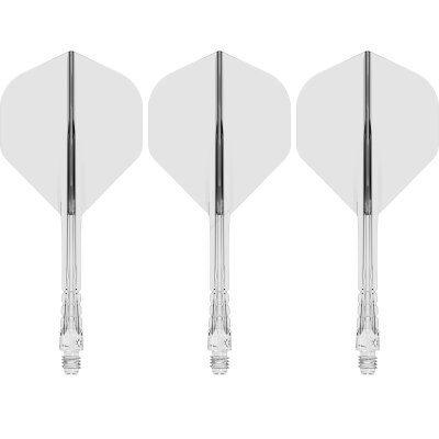 Mission Force 90 Vortex Moulded Flight & Shaft System M Mittel Klar Nr.2