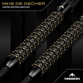Mission Darts Steel Darts Mike De Decker Limited Edition World Grand Prix 95% Tungsten Steeltip Darts Steeldart 24 g