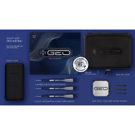 Harrows Steel Darts Quick Point GEO Bomb 90% Tungsten Steeltip Dart Steeldart