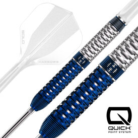 Harrows Steel Darts Quick Point GEO Parallel 90% Tungsten Steeltip Dart Steeldart 23 g