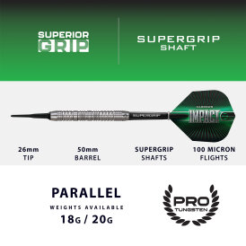 Harrows Soft Darts Impact Dart 90% Tungsten Softtip Dart Softdart