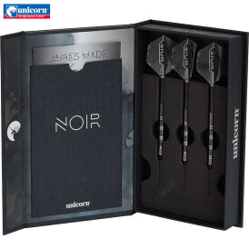 "Leicht bespielt" - Unicorn Steel Darts Noir James Wade 90% Tungsten Steeltip Darts Steeldart 22 g