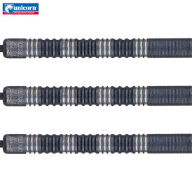 Unicorn Steel Darts Noir James Wade 90% Tungsten Steeltip Darts Steeldart 22 g / leicht bespielt