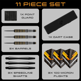 Harrows Steel Darts Vulcan Brass Steeltip Dart Steeldart 24 g
