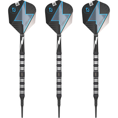 "Stark bespielt" - Target Soft Darts Phil Taylor Power Series Black 80% Tungsten Softtip Softdart 20 g