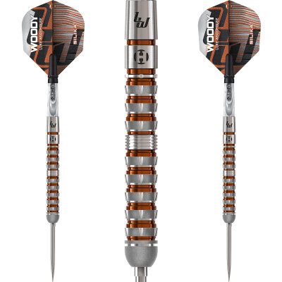 Harrows Steel Darts Quick Point Luke Woodhouse Woody Series 3 90% Tungsten Steeltip Dart Steeldart 21 g