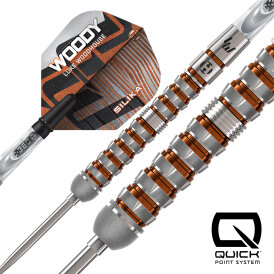 Harrows Steel Darts Quick Point Luke Woodhouse Woody Series 3 90% Tungsten Steeltip Dart Steeldart 23 g