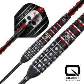 Harrows Steel Darts Quick Point Ryan Searle Heavy Metal Series 3 90% Tungsten Steeltip Dart Steeldart