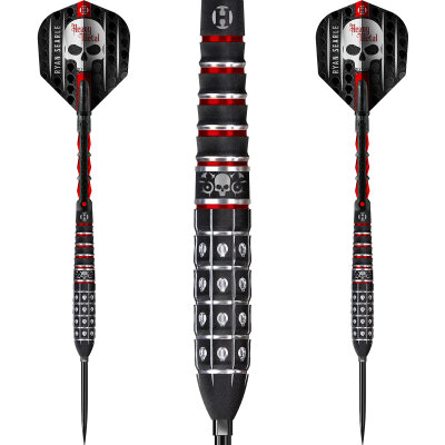 Harrows Steel Darts Quick Point Ryan Searle Heavy Metal Series 3 90% Tungsten Steeltip Dart Steeldart 24 g