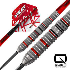 Harrows Steel Darts Quick Point Damon Heta The Heat Series 4 90% Tungsten Steeltip Dart Steeldart 23 g