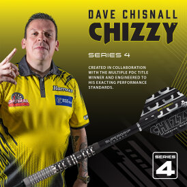 Harrows Soft Darts Dave Chisnall Chizzy Series 4 90% Tungsten Softtip Dart Softdart 20 g