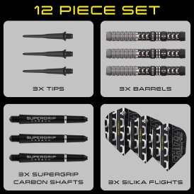 Harrows Soft Darts Dave Chisnall Chizzy Series 4 90% Tungsten Softtip Dart Softdart 20 g