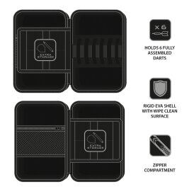 Harrows Player PRO 6 2 Ryan Searle Heavy Metal Darttasche Dartcase Dartbox Wallet