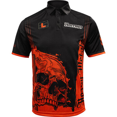 Harrows Darts Ryan Searle Heavy Metal Signature Shirt 2 Matchshirt Dart Shirt Trikot Design 2025
