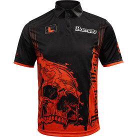 Harrows Darts Ryan Searle Heavy Metal Signature Shirt 2 Matchshirt Dart Shirt Trikot Design 2025 Größe L