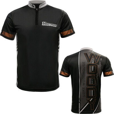 Harrows Darts Luke Woodhouse Woody Shirt Matchshirt Dart Shirt Trikot Design 2025 Größe M