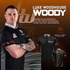 Harrows Darts Luke Woodhouse Woody Shirt Matchshirt Dart Shirt Trikot Design 2025 Größe M