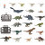 Mattel - Jurassic World Adventskalender Chaos Theory 24 Tage Voller Dinosaurier-Überraschungen JBG37