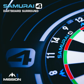 Mission Dart Samurai 4 Surround White Edition Dartboard Surround / Dart Catchring