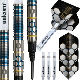 Unicorn Soft Darts Hexium 2 90% Tungsten Softtip Darts Softdart 21 g