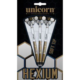 Unicorn Soft Darts Hexium 3 90% Tungsten Softtip Darts Softdart 23 g