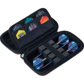 Unicorn Vanguard Case Darttasche Dartbox Wallet Modell S Orange