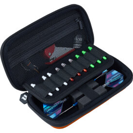 Unicorn Vanguard Case Darttasche Dartbox Wallet Modell S Orange