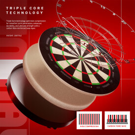Winmau Blade 360 Dartscheibe Bristle Dart Board Dartboard Turnierboard
