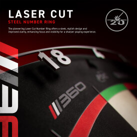 Winmau Blade 360 Triple Core Dartscheibe Bristle Dart Board Dartboard Turnierboard