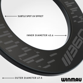 Winmau Blade 360 Dartboard Surround / Dart Catchring
