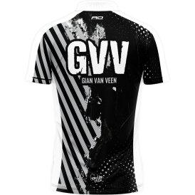 Red Dragon Darts Gian van Veen The Giant 50 Years Player Limited Edition Shirt Matchshirt Dart Shirt Trikot Design 2025 Größe 3XL