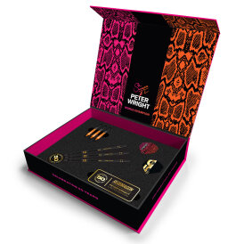 Red Dragon Steel Darts Peter Wright Snakebite 50 Years Player Limited Edition 90% Tungsten Steeltip Dart Steeldart 21 g
