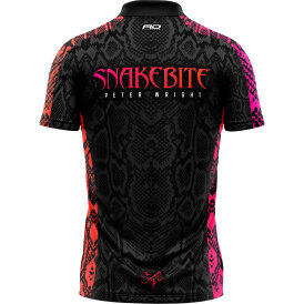 Red Dragon Darts Peter Wright Snakebite 50 Years Player Limited Edition Dartshirt Matchshirt Dart Shirt Trikot 2025 Größe 2XL
